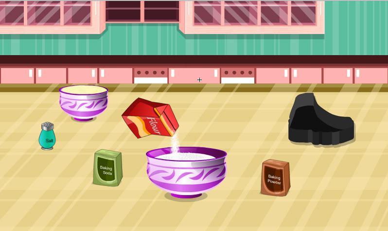 Cooking Game Sneaker Cake