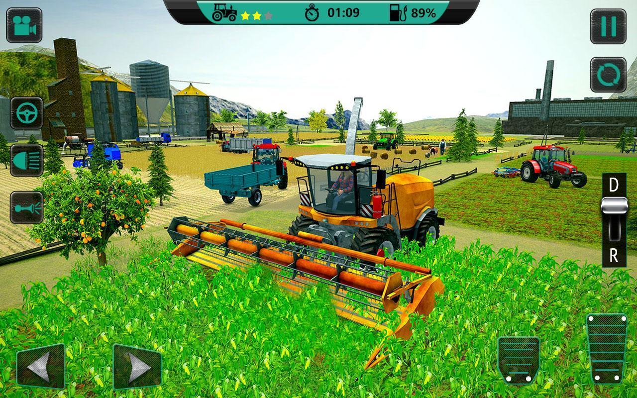 Farmer's Tractor Farming Simulator 2018