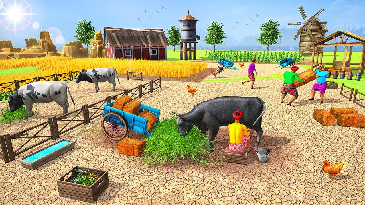 Tractor Farming Driving Games