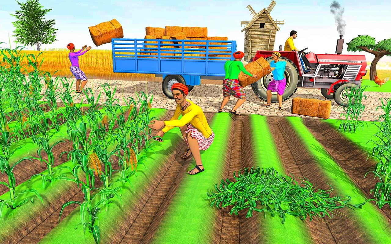 Tractor Farming Driving Games