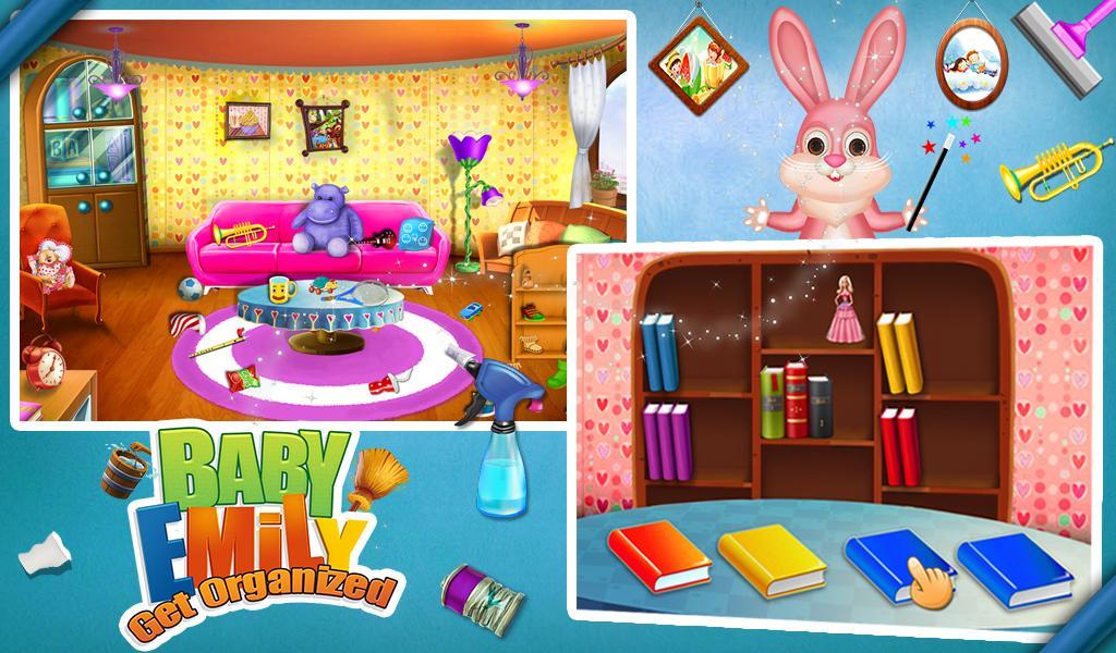 Baby Emily Get Organized