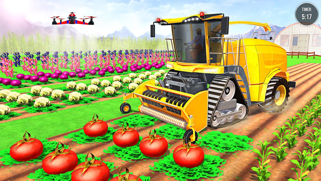 Tractor Farming Driving Games