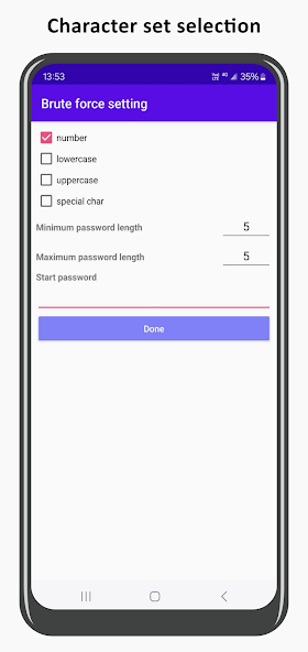 RAR password recovery