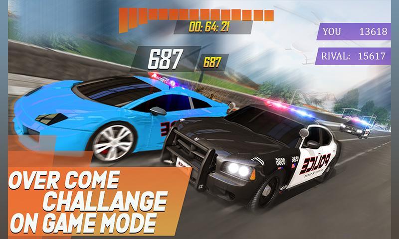 Police Car Drift Racing Simulator