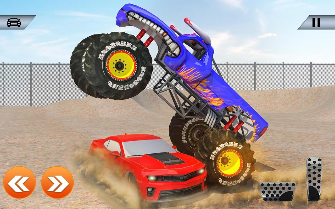 Monster Car Derby Games 2019