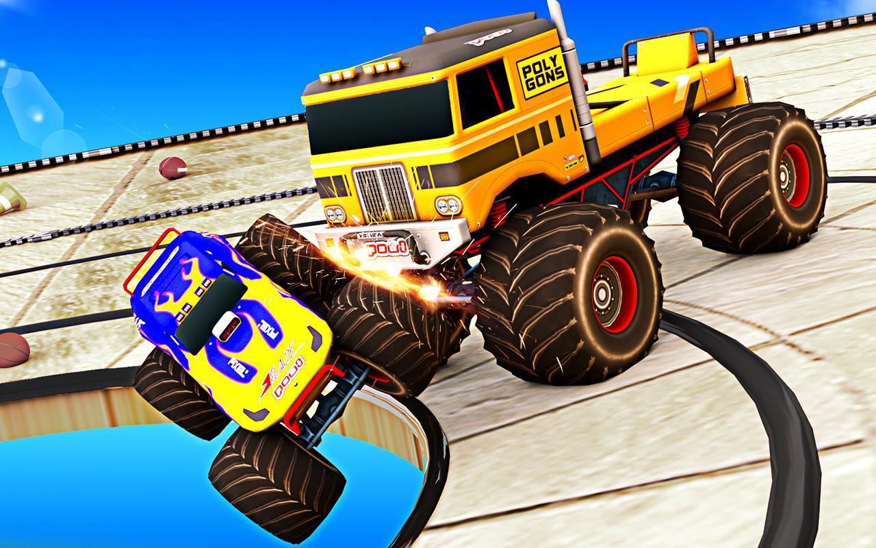 Monster Car Derby Games 2019