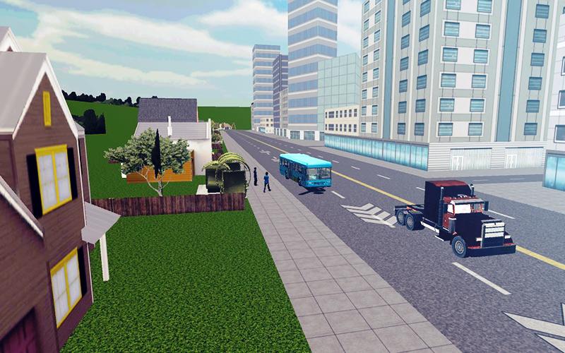 Bus Driving Simulating Game