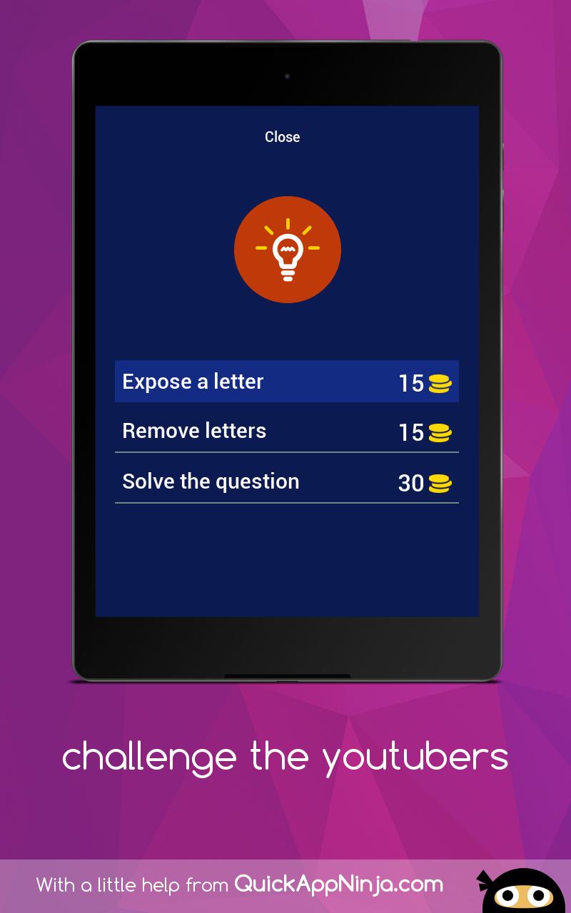 challenge the youtubers