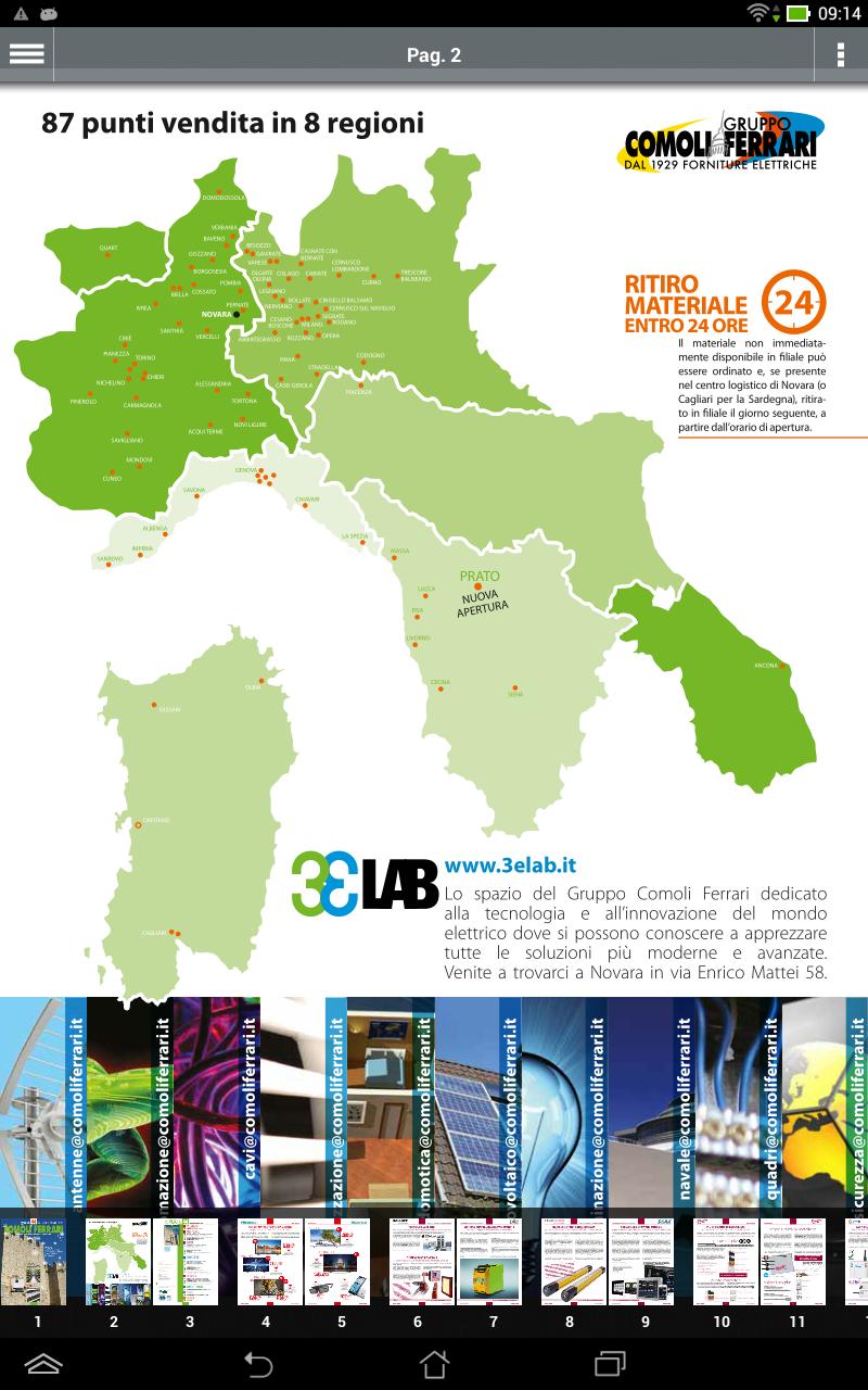 CF reader - Di Comoli Ferrari