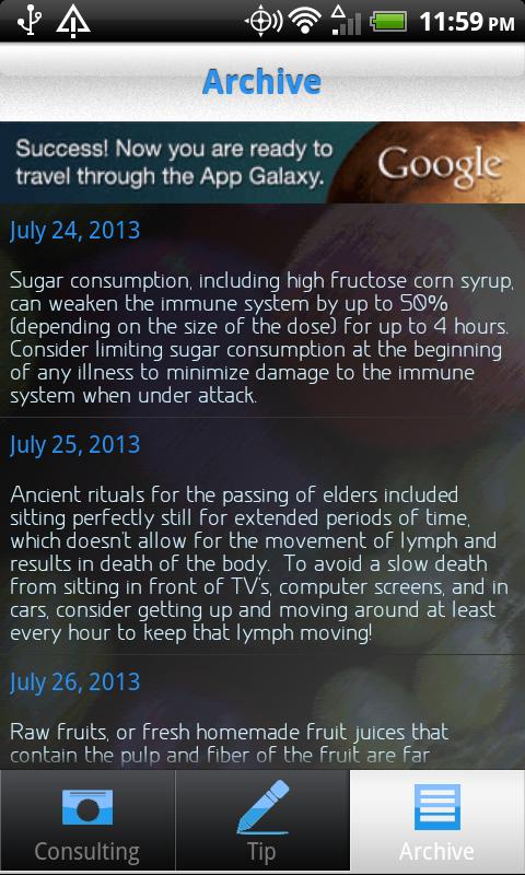 Health Tip of the Day