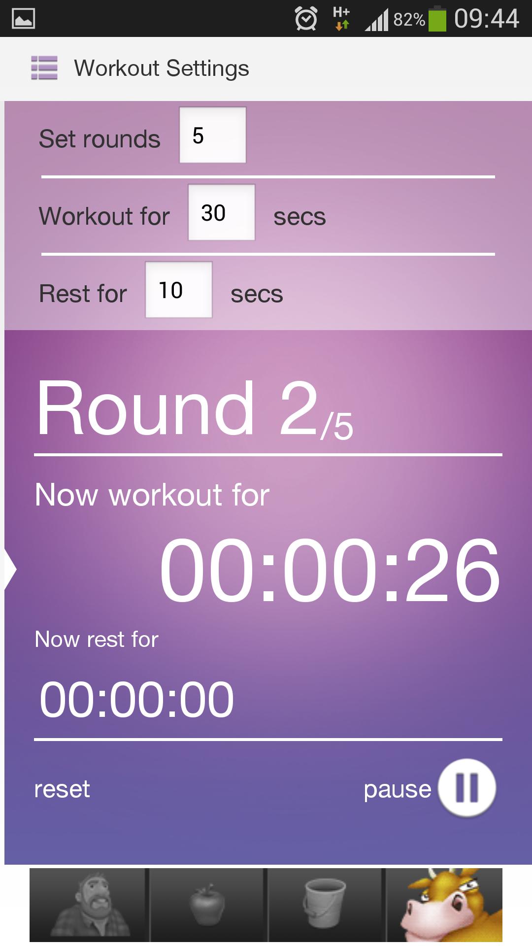 HIIT Exercise & Workout Timer
