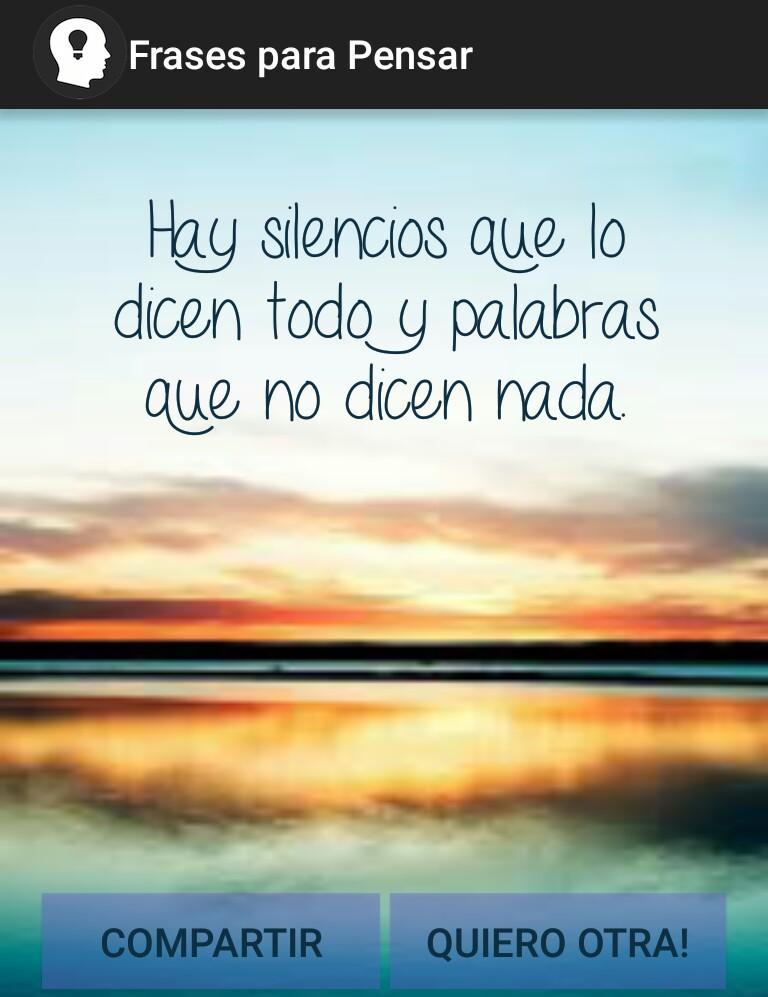 Reflexiones frases para pensar