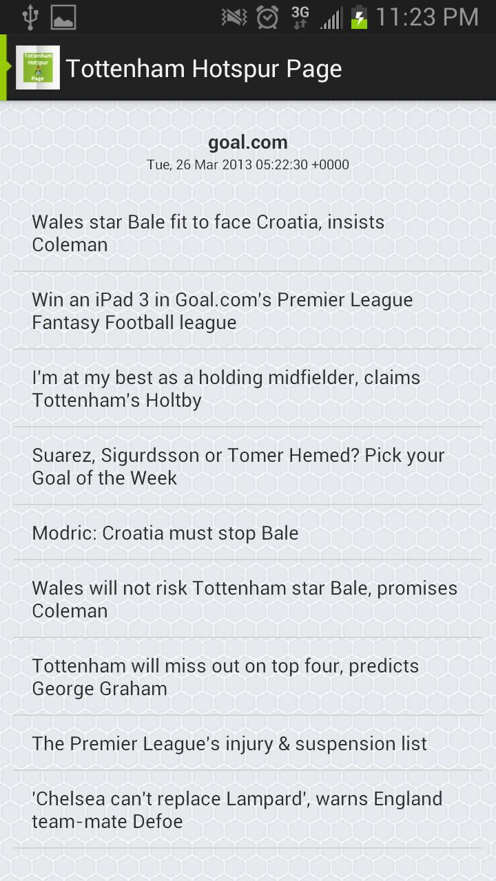 Tottenham Hotspur Page