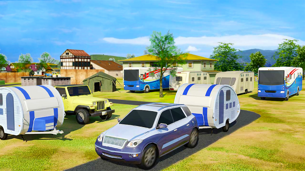 Camper Van Truck Driving Games