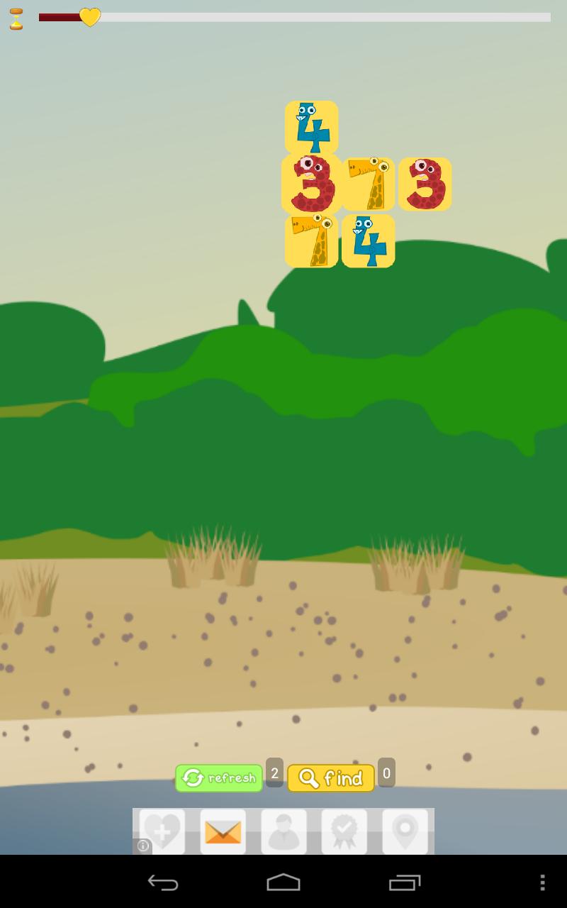 Animal Number Match Game