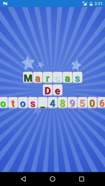 sopa de letras marca de motos