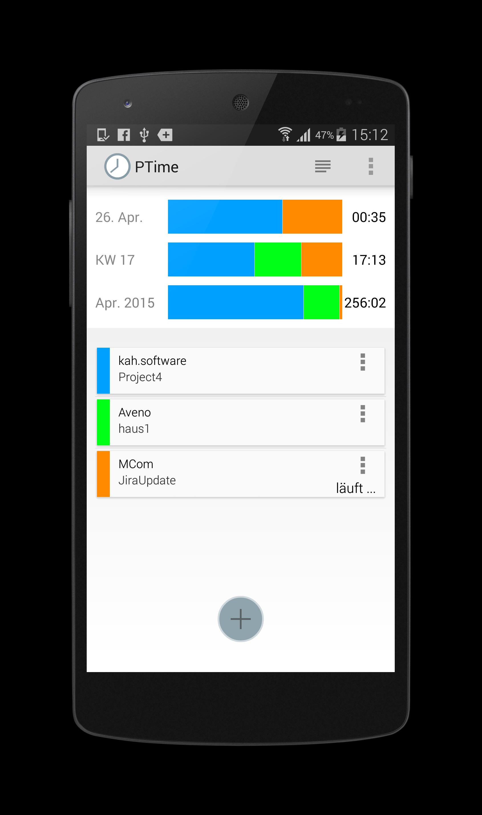 PTime - Zeiterfassung
