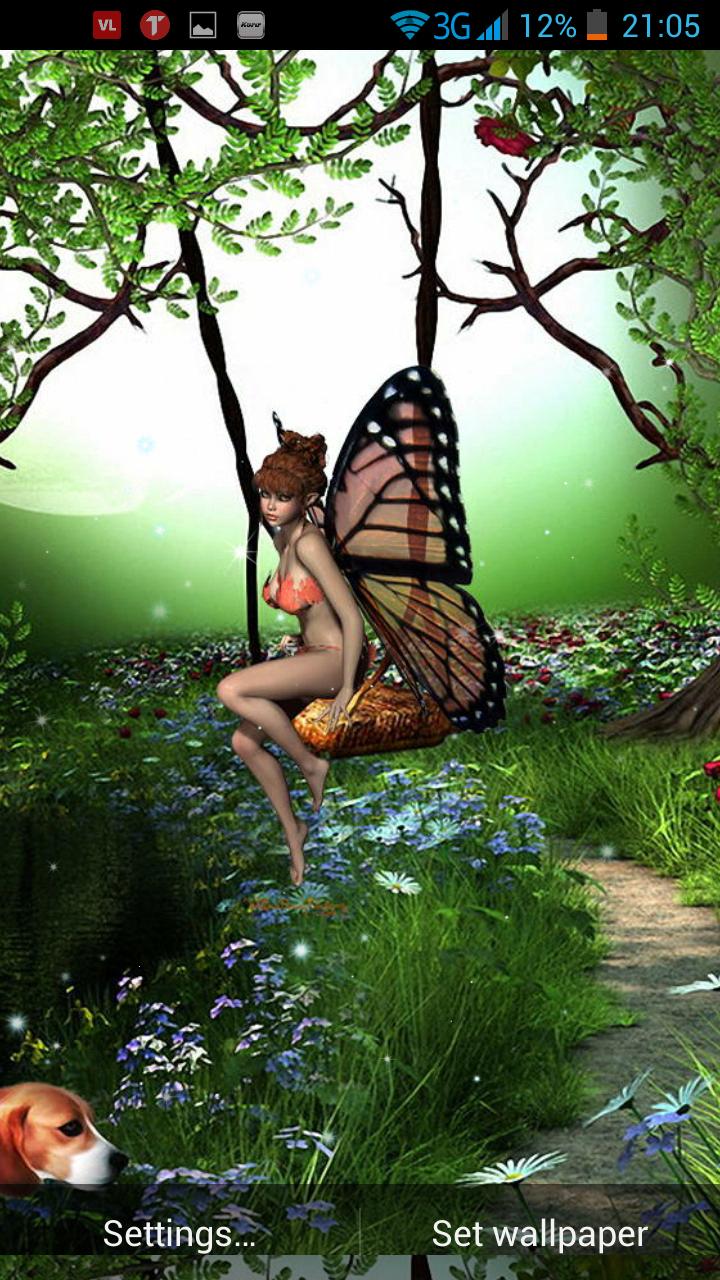 Pixie Live Wallpaper