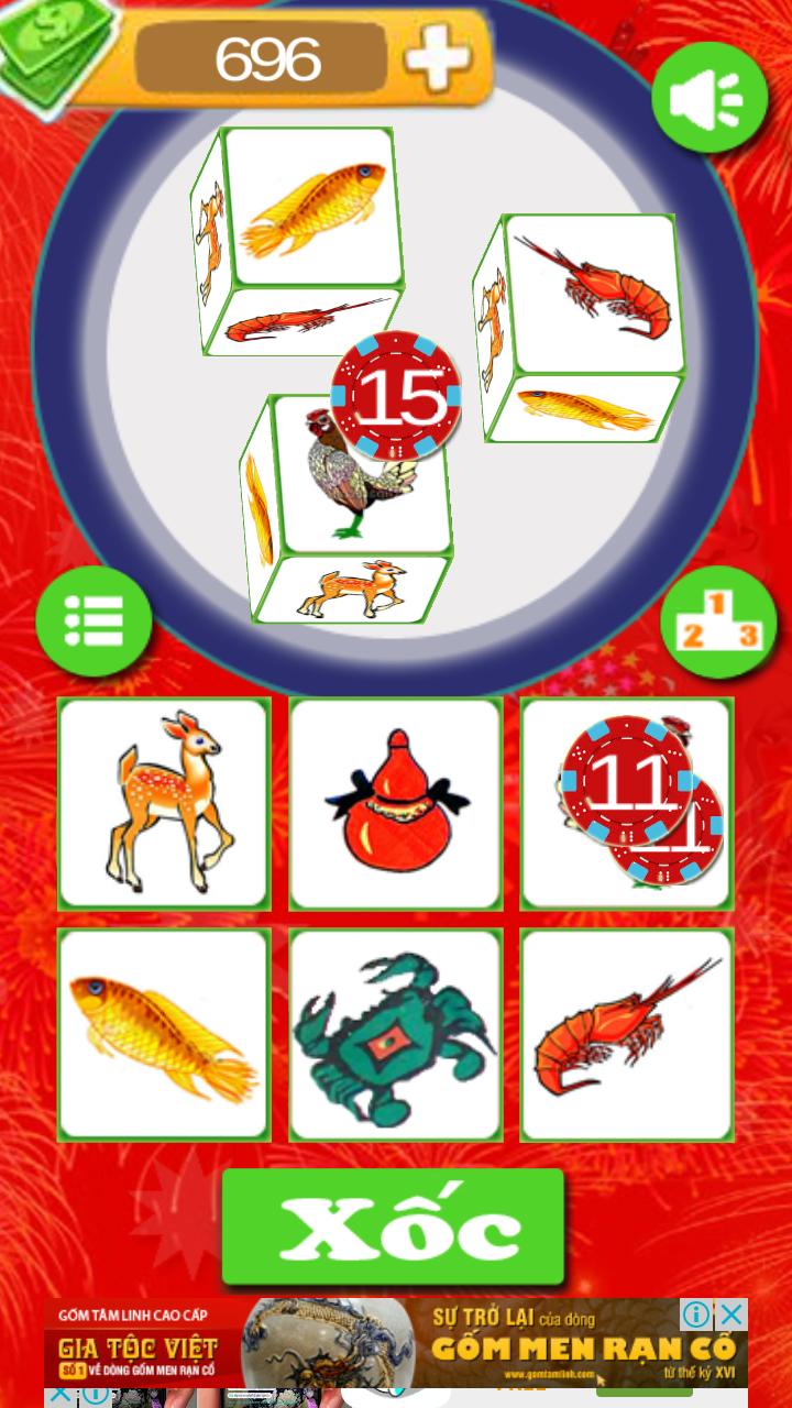 Bau cua 2016 ( Bau cua tom ca)