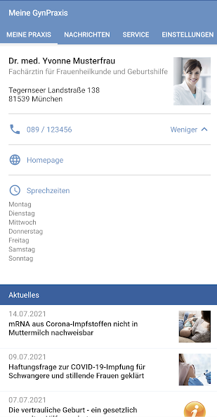 PraxisApp - Meine GynPraxis