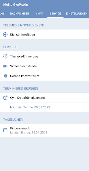 PraxisApp - Meine GynPraxis