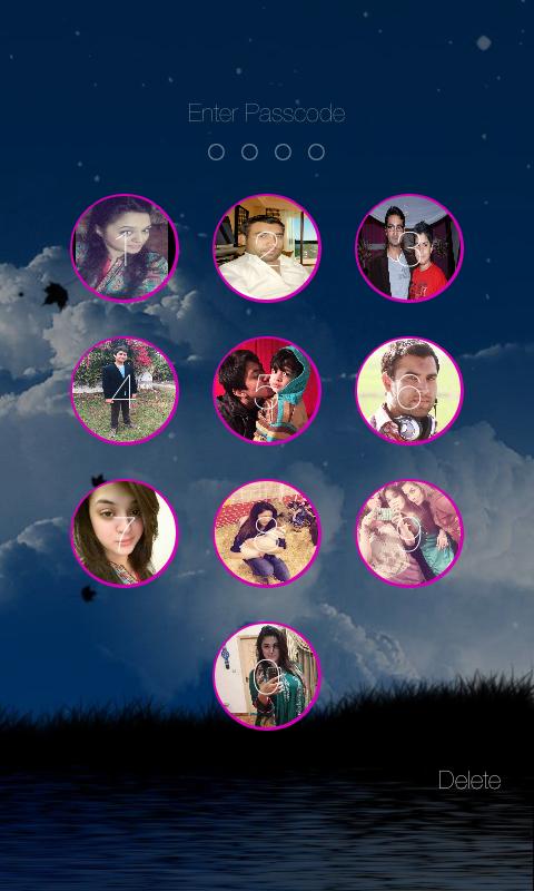 Photos Passcode Lock Screen