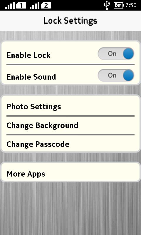 Photos Passcode Lock Screen