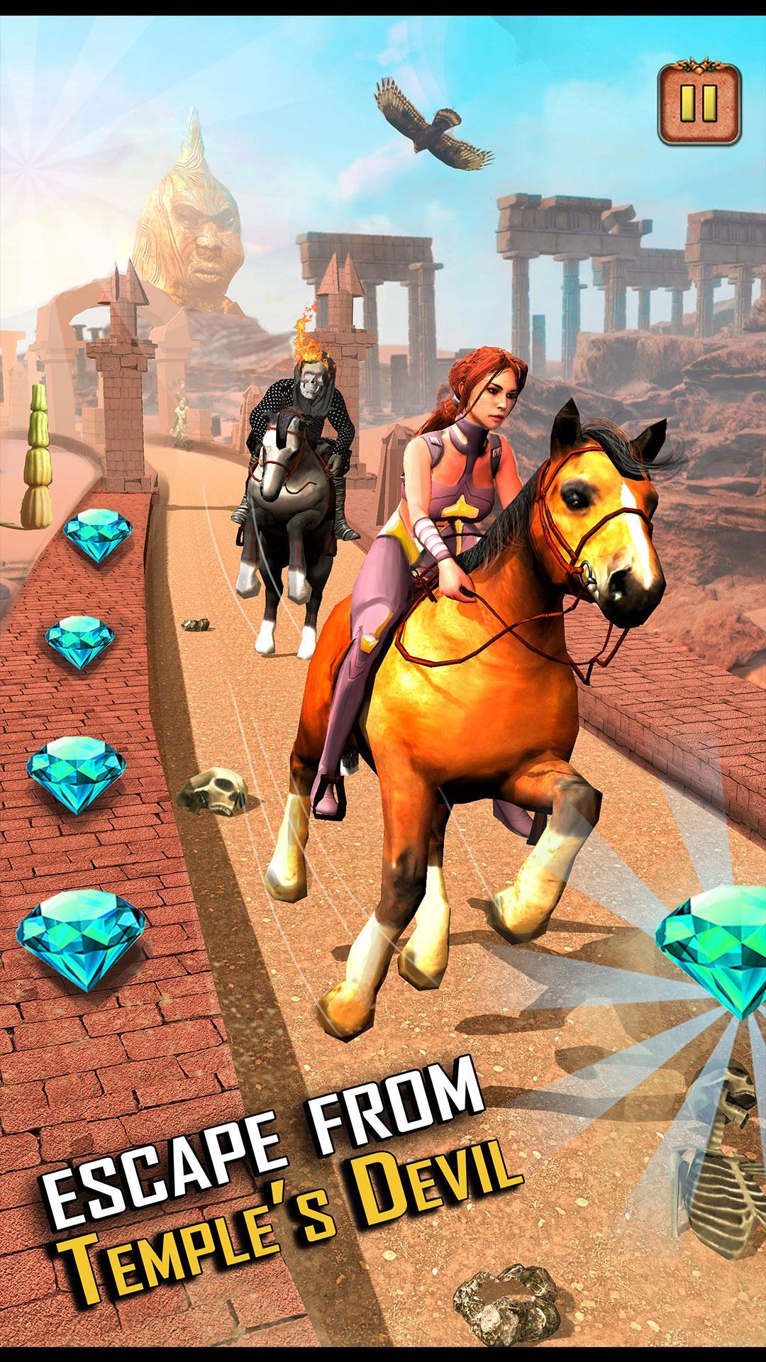 Scary Temple Horse Final Run