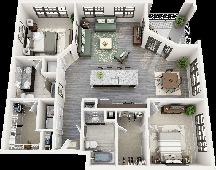 House Plan Ideas 3D