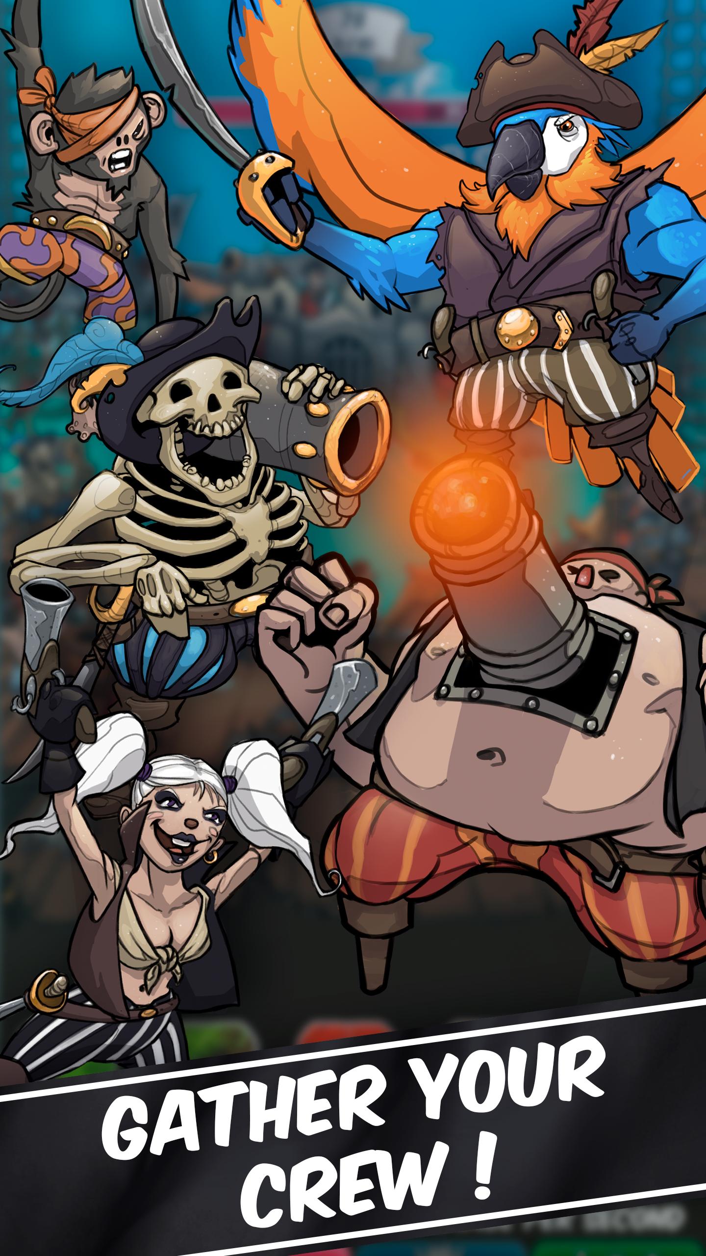 Clicker Pirates - Tap to fight