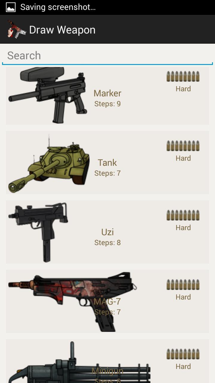 How To Draw Weapons & Guns