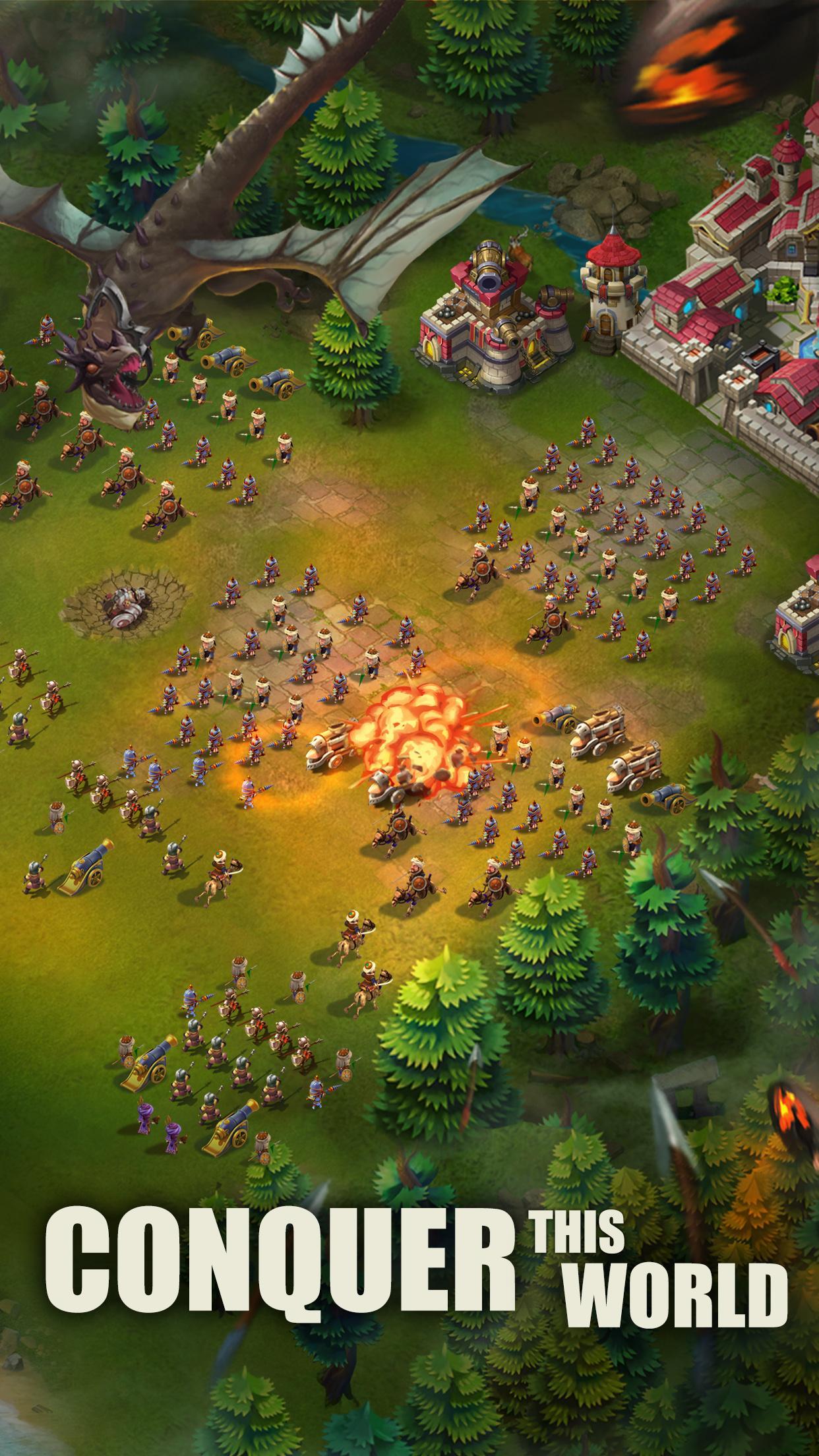 Blaze of War:Castle Clash