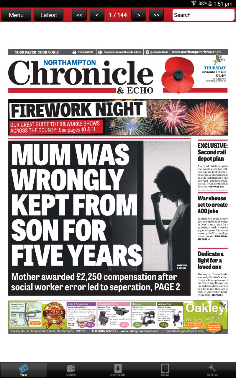 The Chronicle & Echo Newspaper