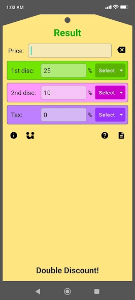 Double Discount Calculator