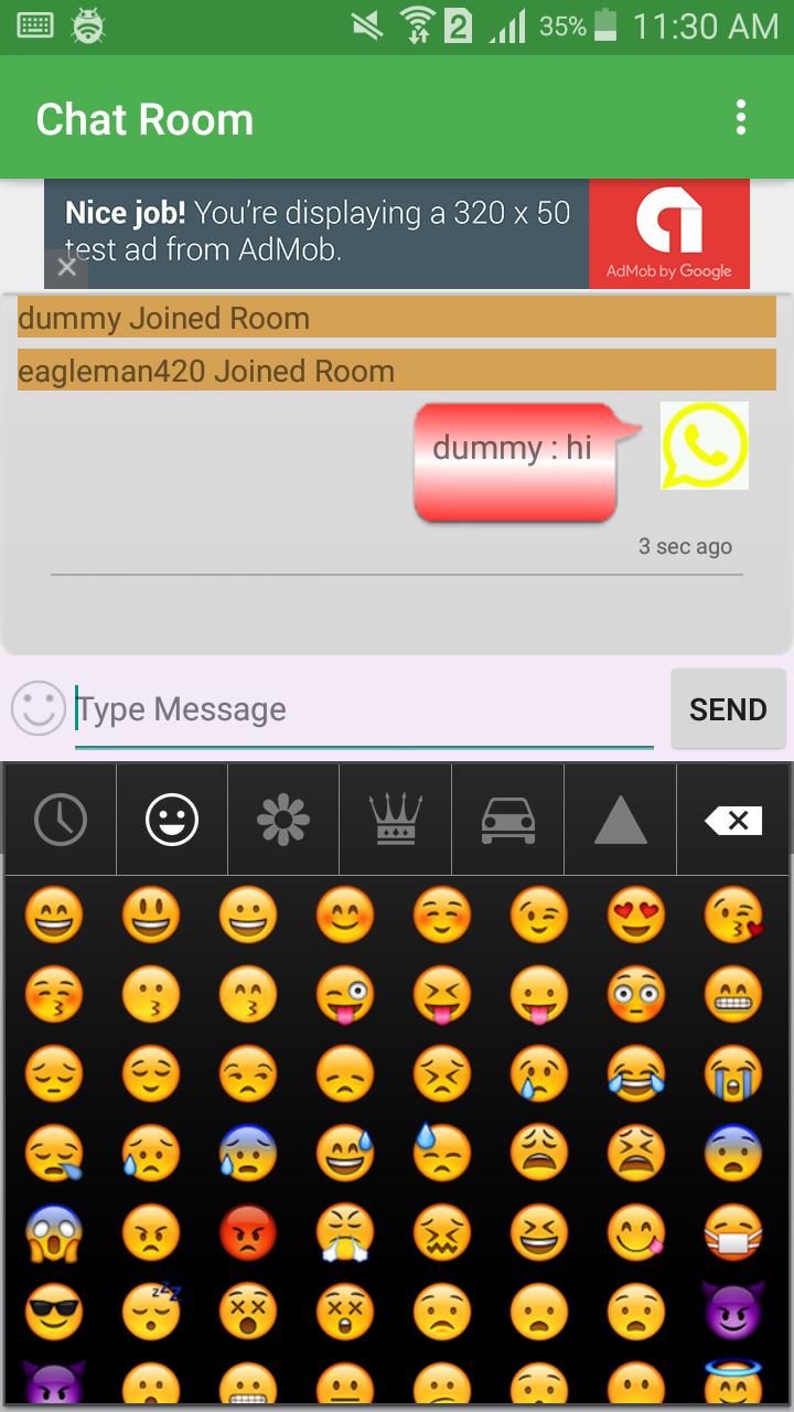 Chat Room And Private Chat