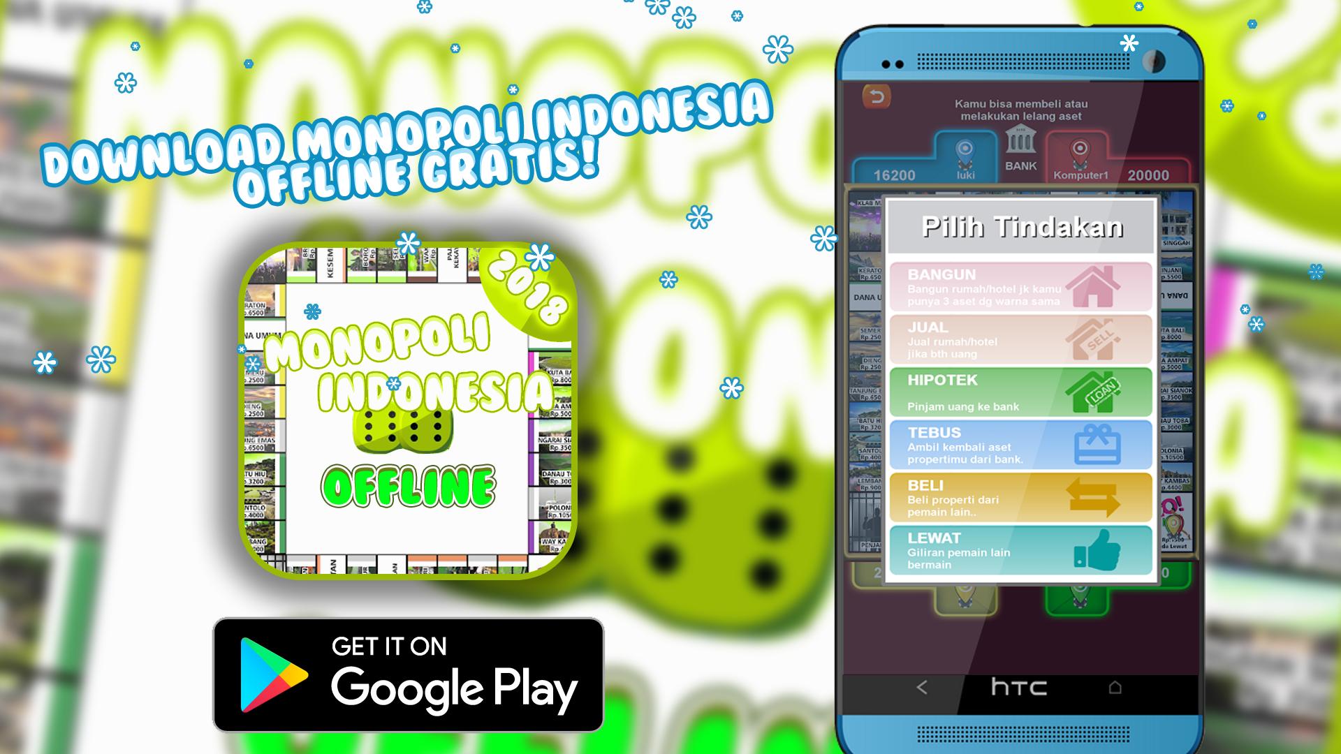 Game Monopoli Indonesia OFFLINE - Terbaru