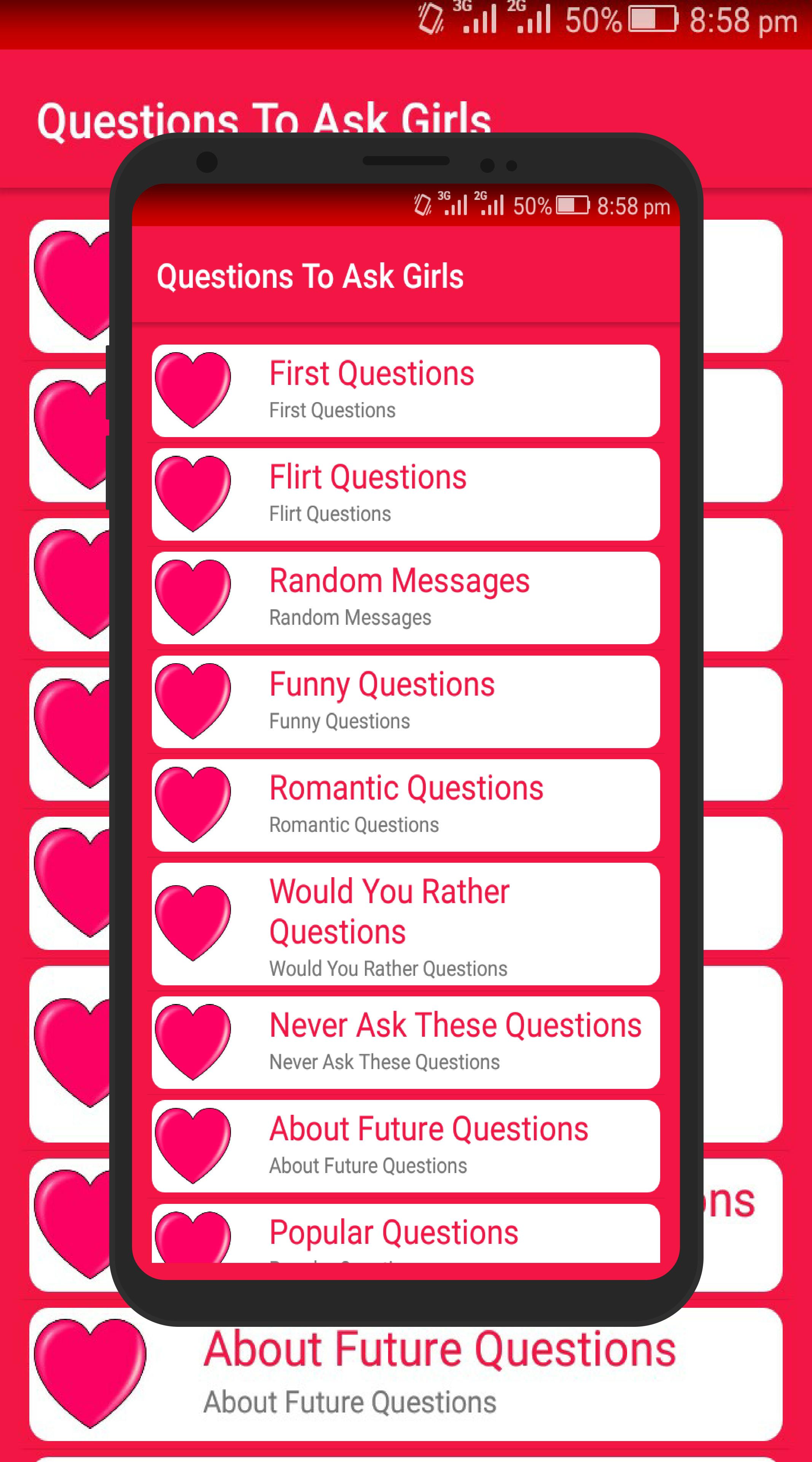 Questions to Ask Girls