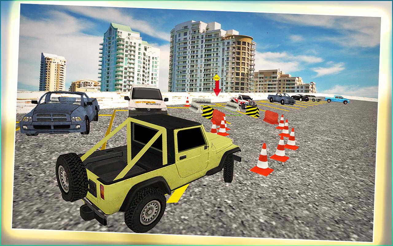 Jeep Drive Parking Simulator