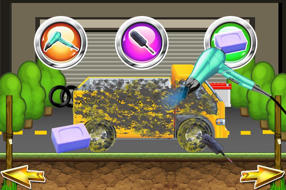 Car Wash Salon and Designing