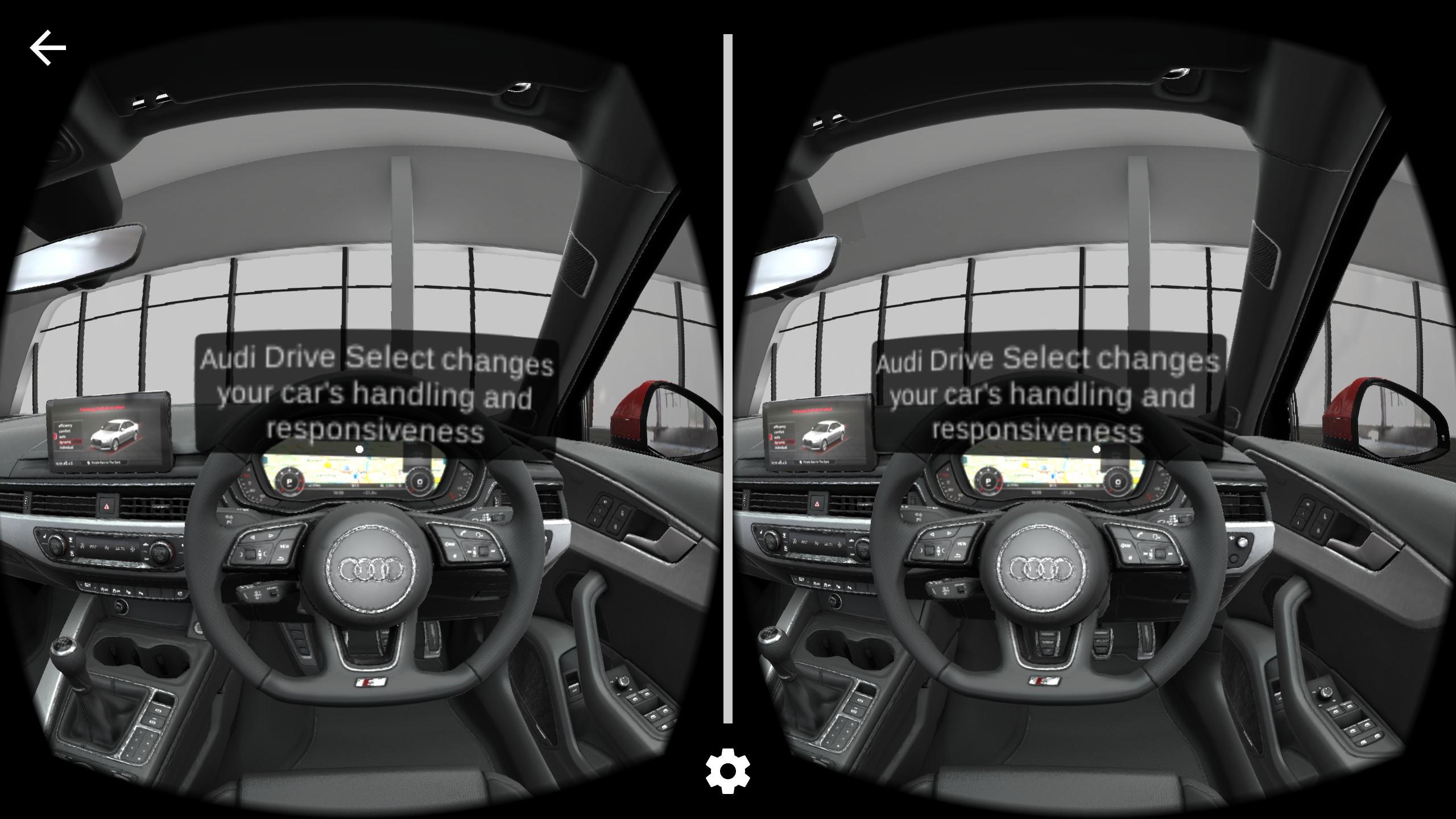 Audi A4 Virtual Showroom