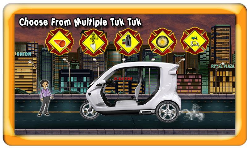 Tuk Tuk Auto Rickshaw Toy