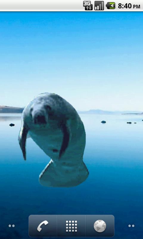 Manatee Full Sticker