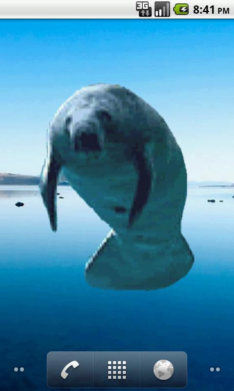 Manatee Full Sticker