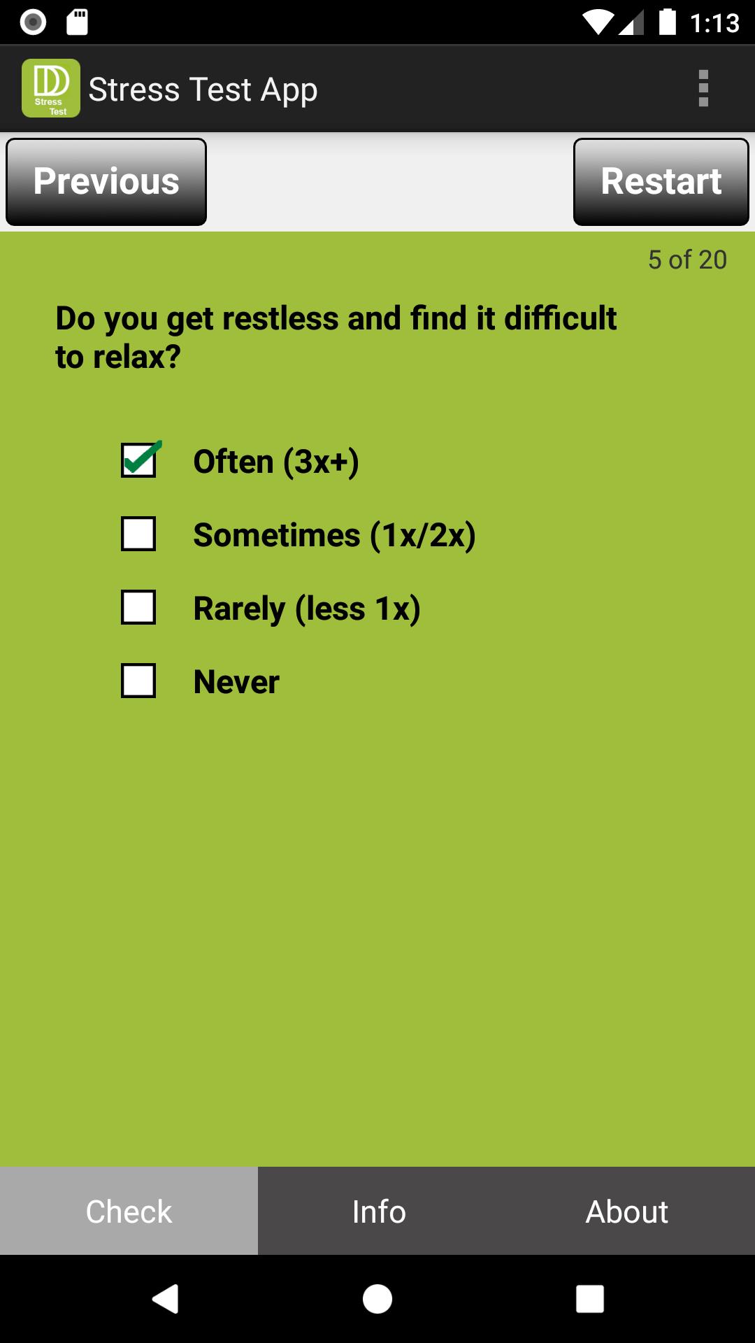 Stress Test App
