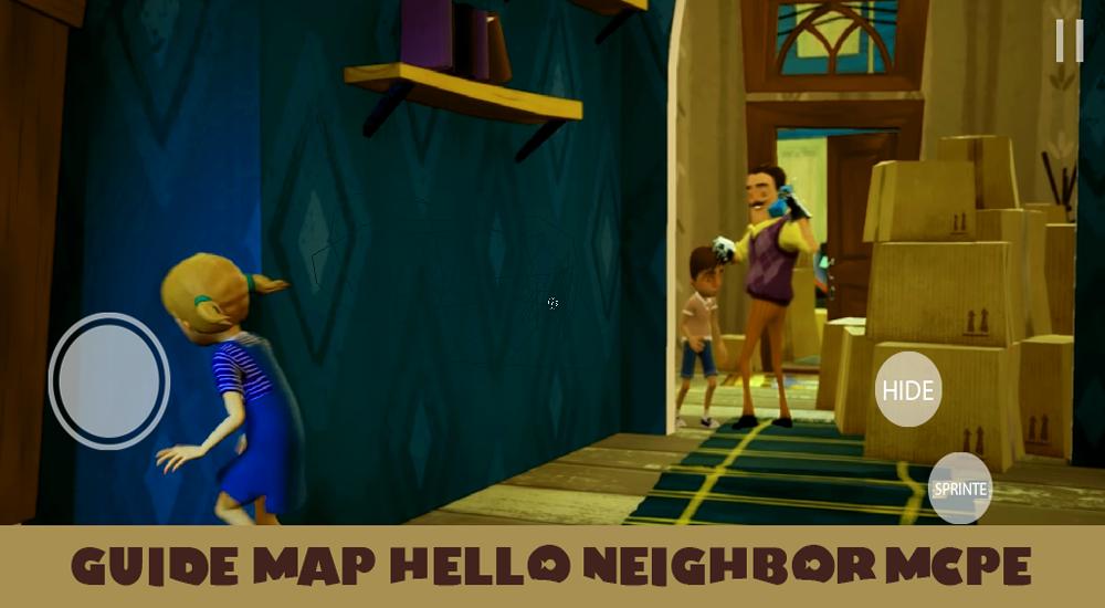 MAP HELLO MR NEIGHBOR FOR MCPE