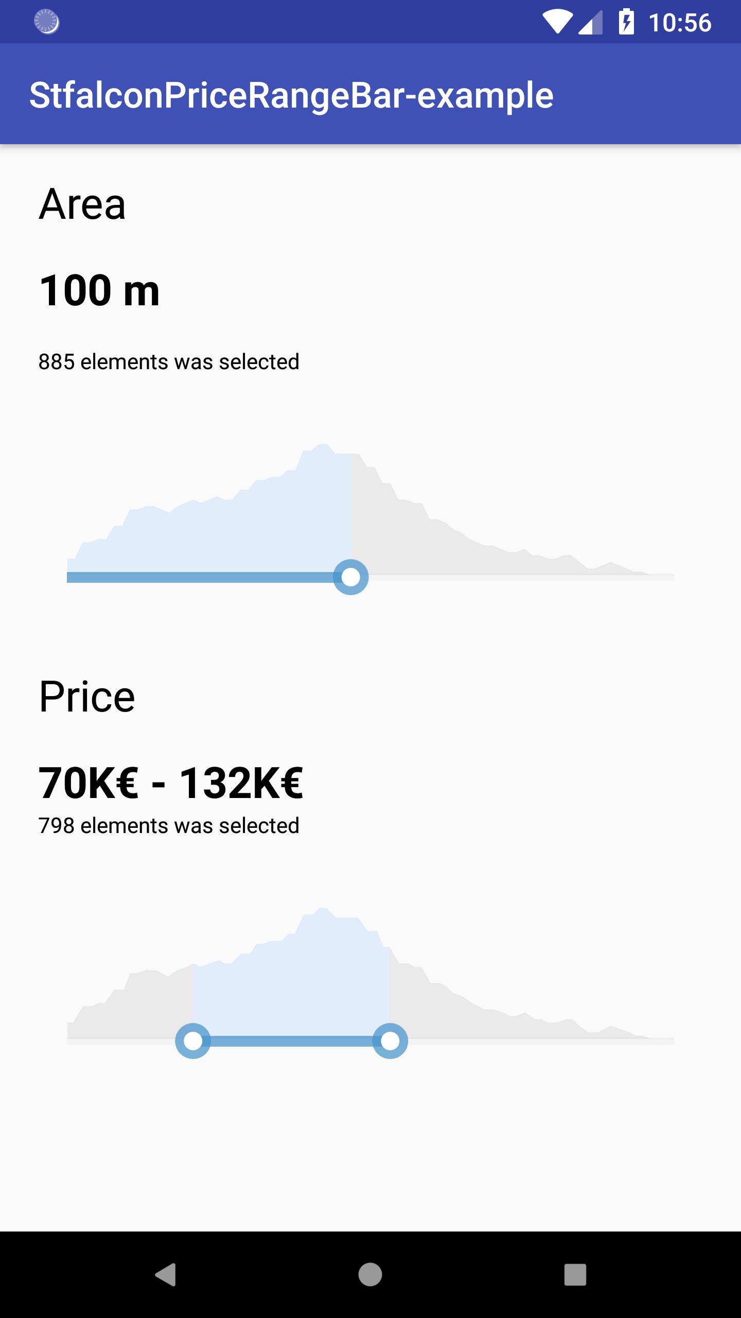 StfalconPriceRangeBar Demo