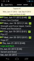 St. Yin's DVD Workout Tracker