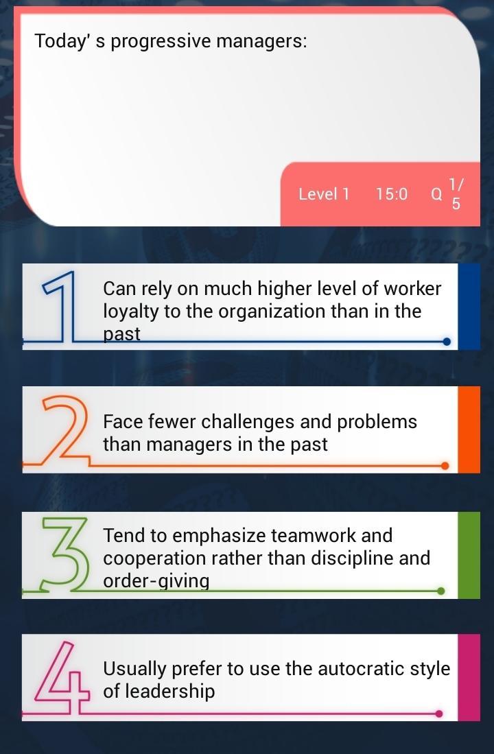 Management Quiz