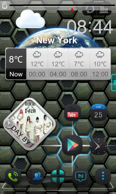 Next Shield 3D Live Wallpaper