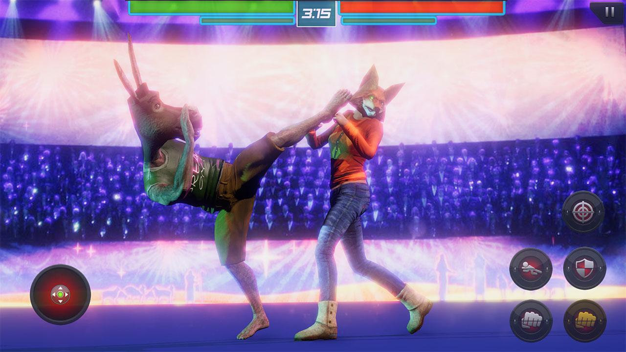 Animal Fighting : Donkey Fighting Game